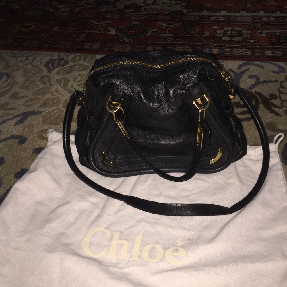 Chloe Paraty Quilted Satchel